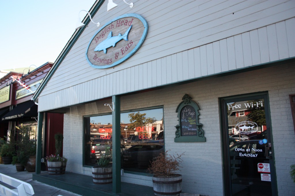 Enter the Dogfish Head Brewpub at own risk, you might never want to leave