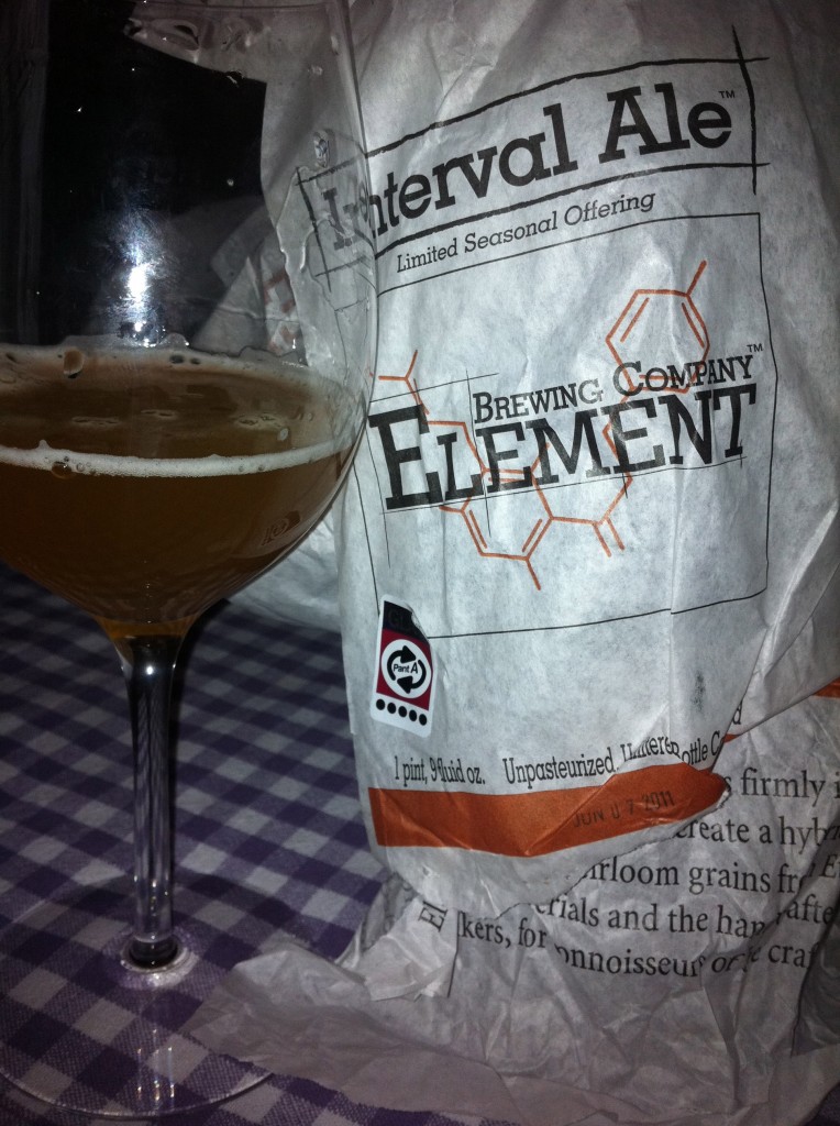 Element Brewing Company Interval Ale